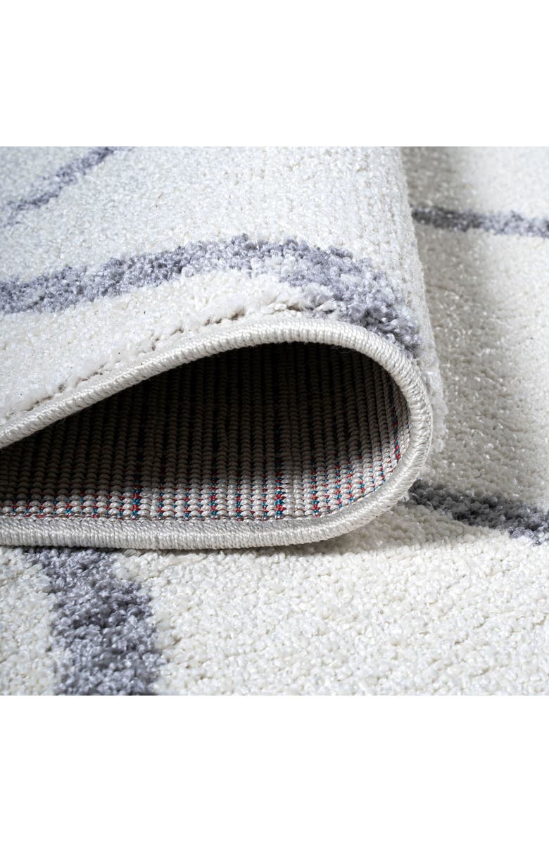 JONATHAN Y Illi Moroccan Diamond Trellis Area Rug, Alternate, color, Ivory/Gray