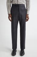 Thom Browne Fit 1 Pinstripe Wool Backstrap Pants