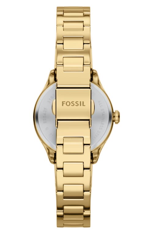 Fossil Gilmore Watch, 28mm In Gold