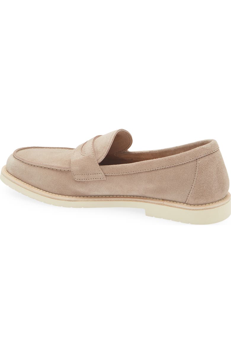 Brunello Cucinelli Penny Loafer, Alternate, color, Mushroom