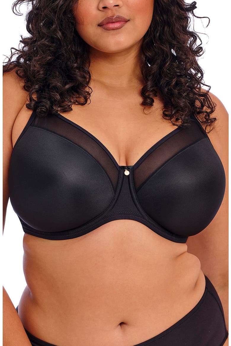 Smooth Underwire Bra, Main, color, BLACK