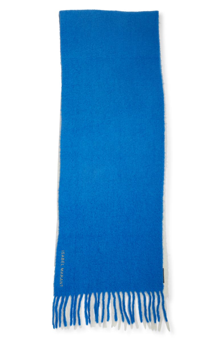 Isabel Marant Firna Ombré Alpaca Blend Scarf, Alternate, color, 