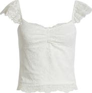 BP. Cap Sleeve Lace Top