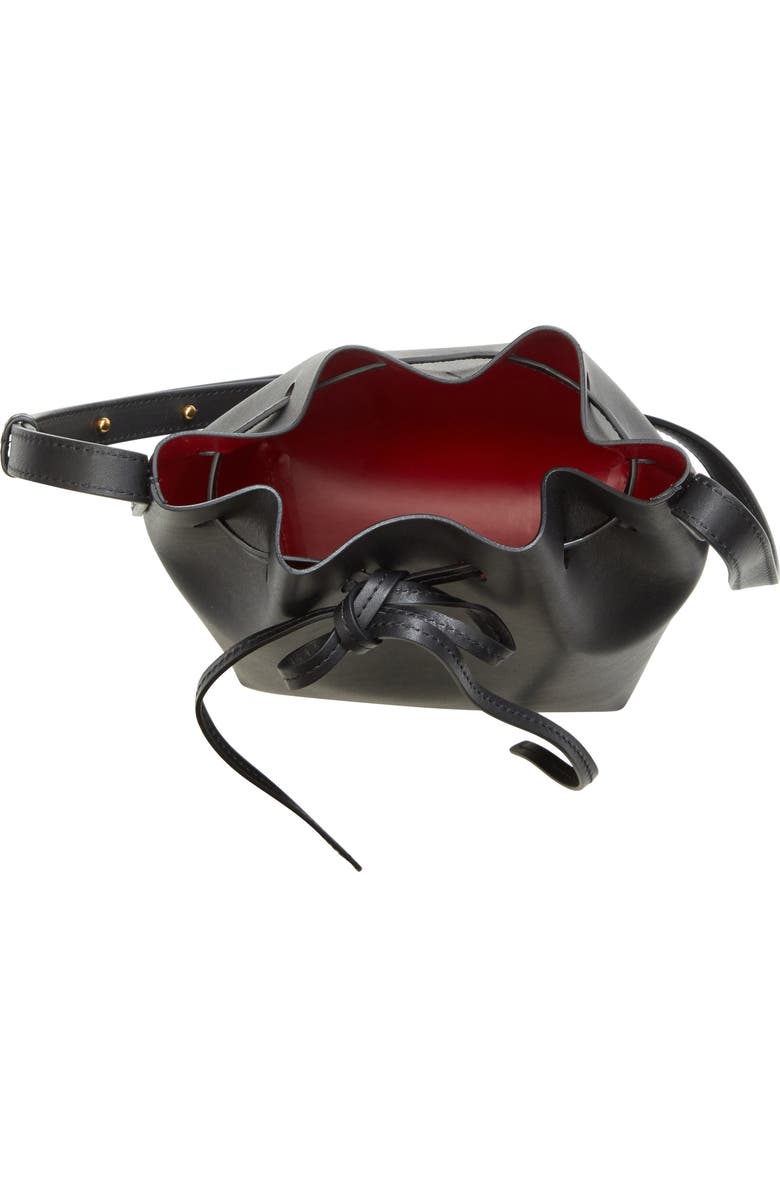 Mansur Gavriel Mini Mini Leather Bucket Bag, Alternate, color,