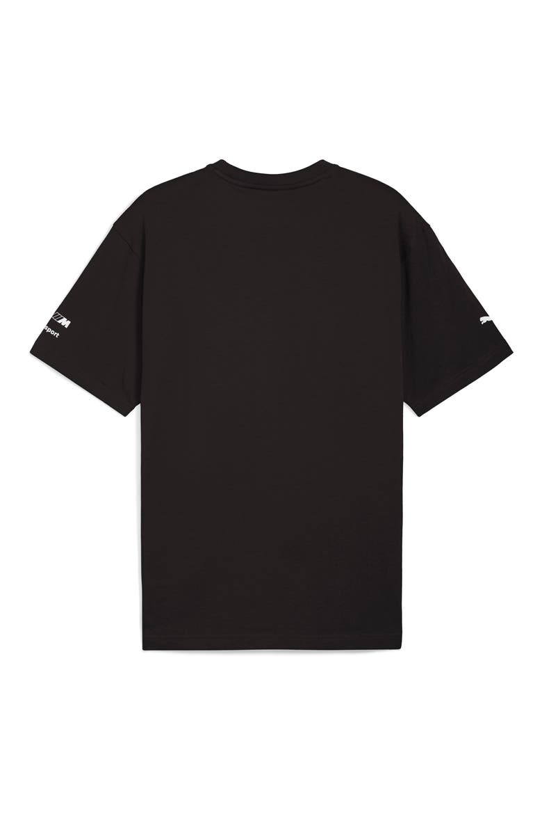 BMW Cotton Graphic T-Shirt, Alternate, color, PUMA BLACK