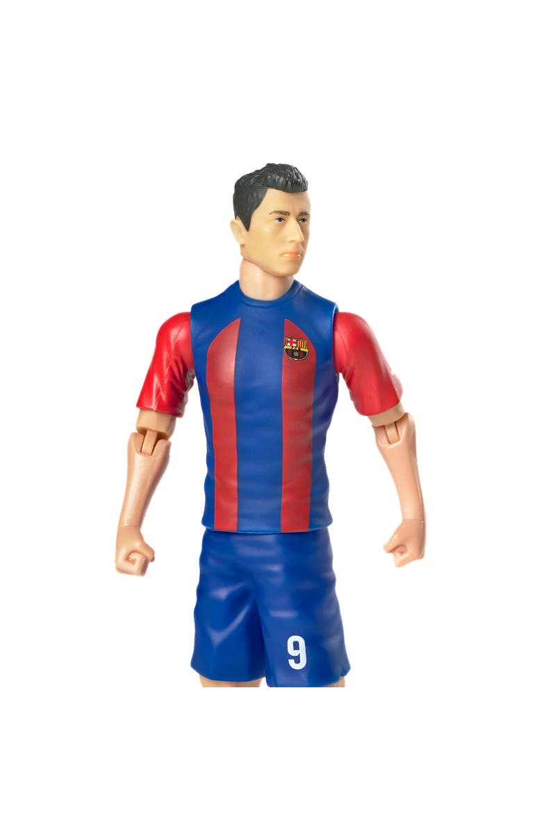Banbo Toys SOCKERS FC Barcelona Robert Lewandowski 8" Collectible Soccer Action Figure, Alternate, color, Blue