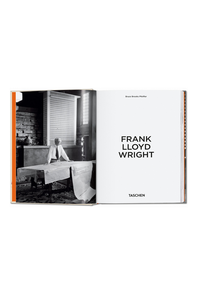 Frank Lloyd Wright 45th ed Book, Alternate, color, Ivory