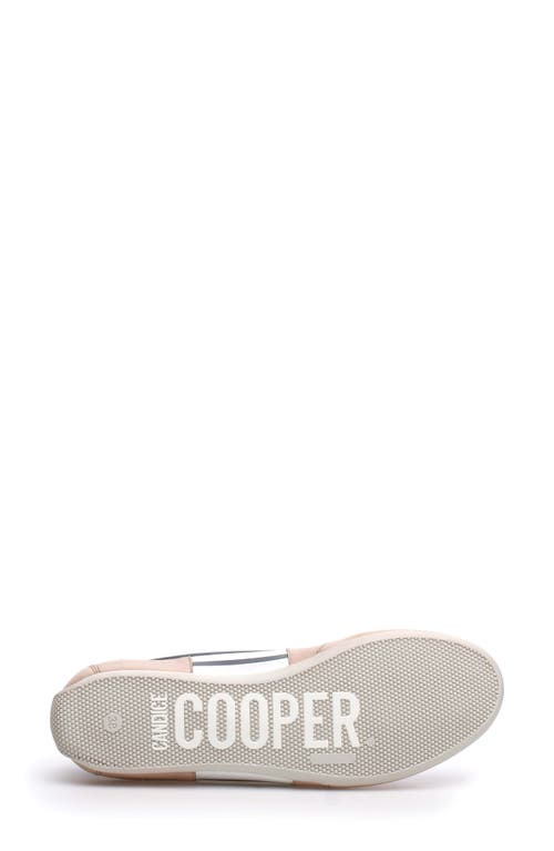 Candice Cooper Rock Patch Metallic Sneaker In Ecru Black