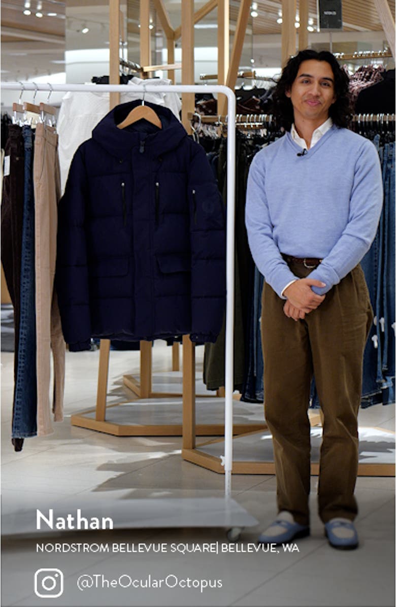 Alter Water Repellent Hooded Puffer Jacket, sales video thumbnail