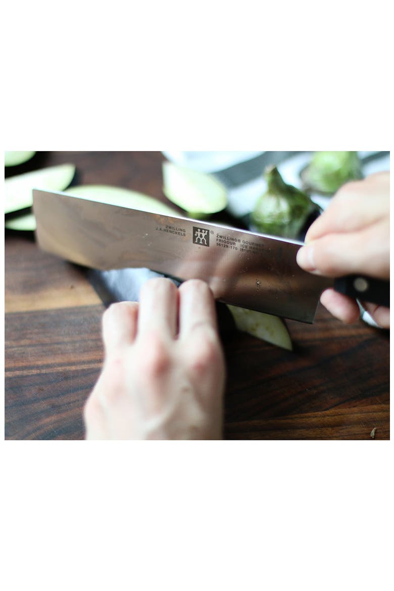 Gourmet 6.5-Inch Nakiri Knife, Alternate, color, SILVER