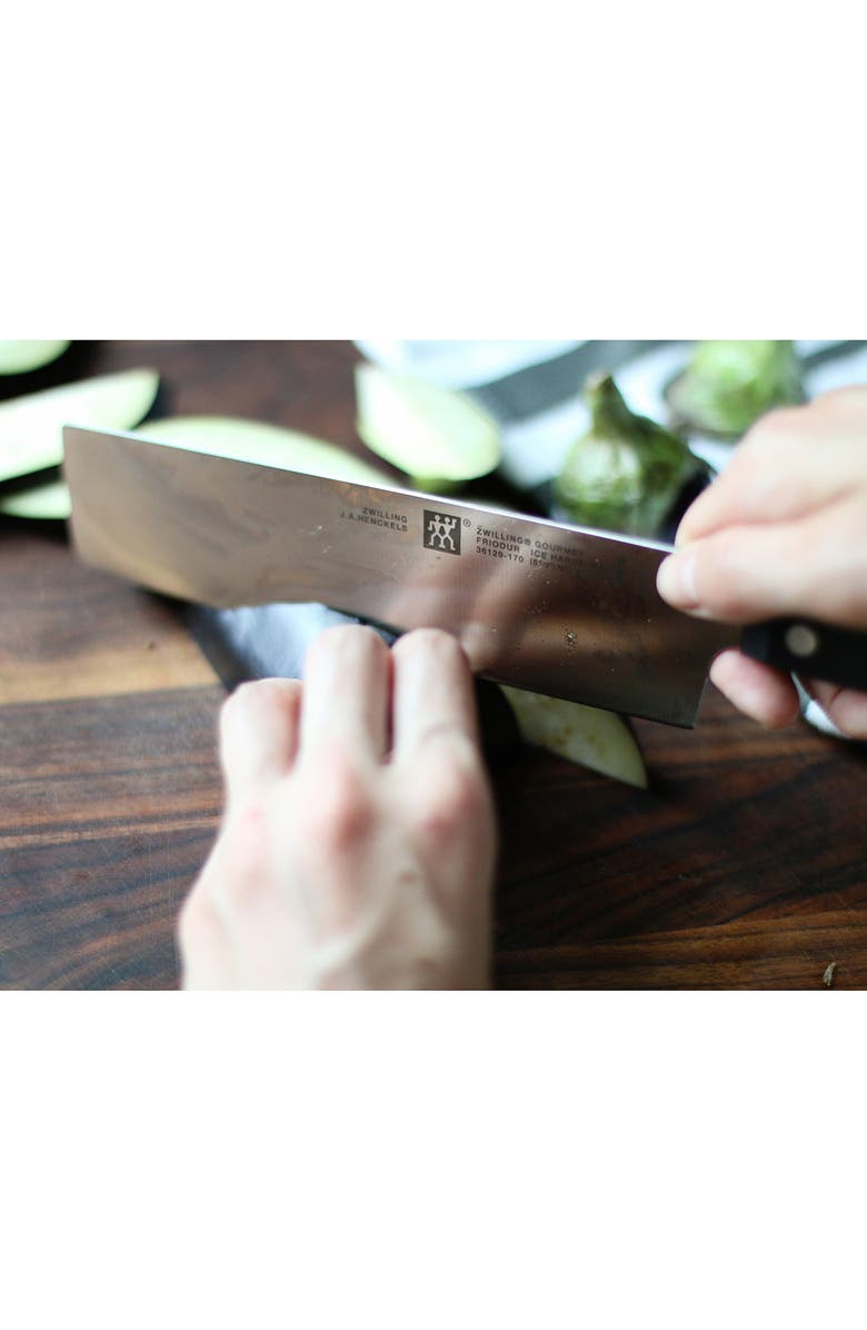 ZWILLING Gourmet 6.5-Inch Nakiri Knife, Alternate, color, Silver