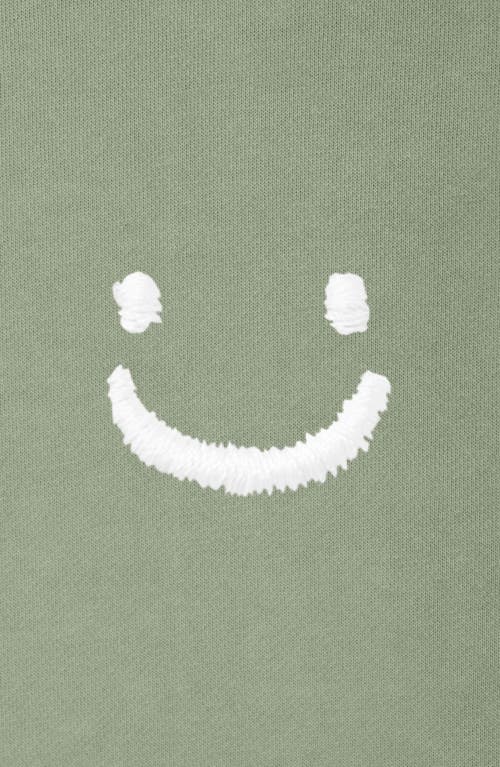 Dalix Mens Lil Smile Heavyweight Pigment Dye Tee