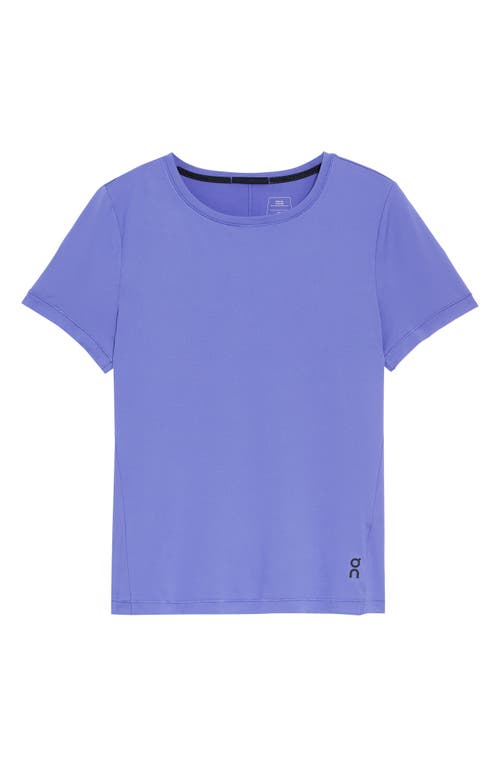 On Movement-t Running T-shirt In Iris