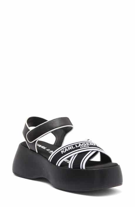 KARL LAGERFELD PARIS Meddi Platform Sandal