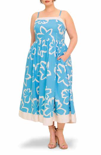 FLYING TOMATO Floral Cotton Sundress