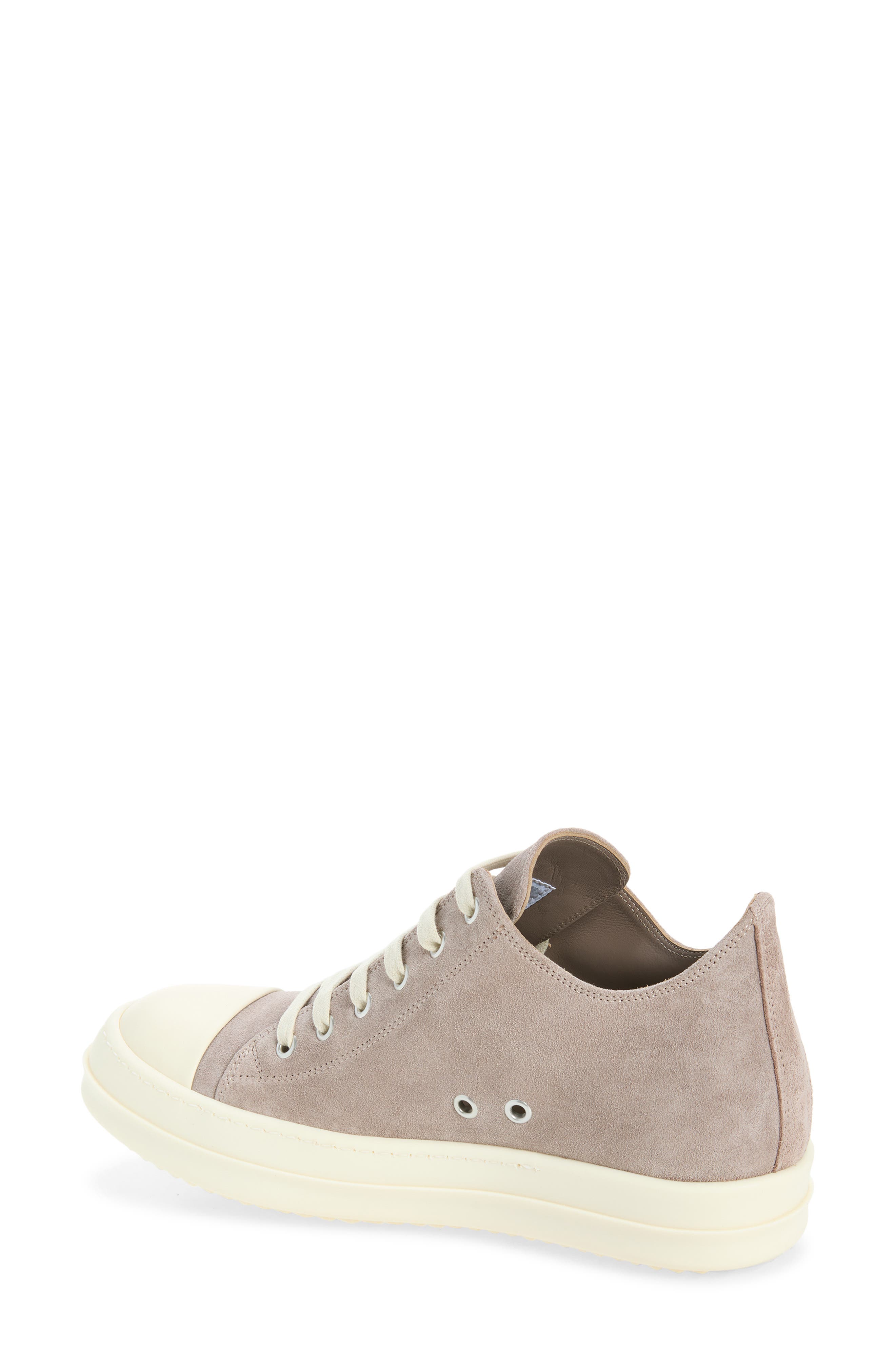Leather Low Top Sneaker, Alternate, color, ROSE/ MILK/ MILK
