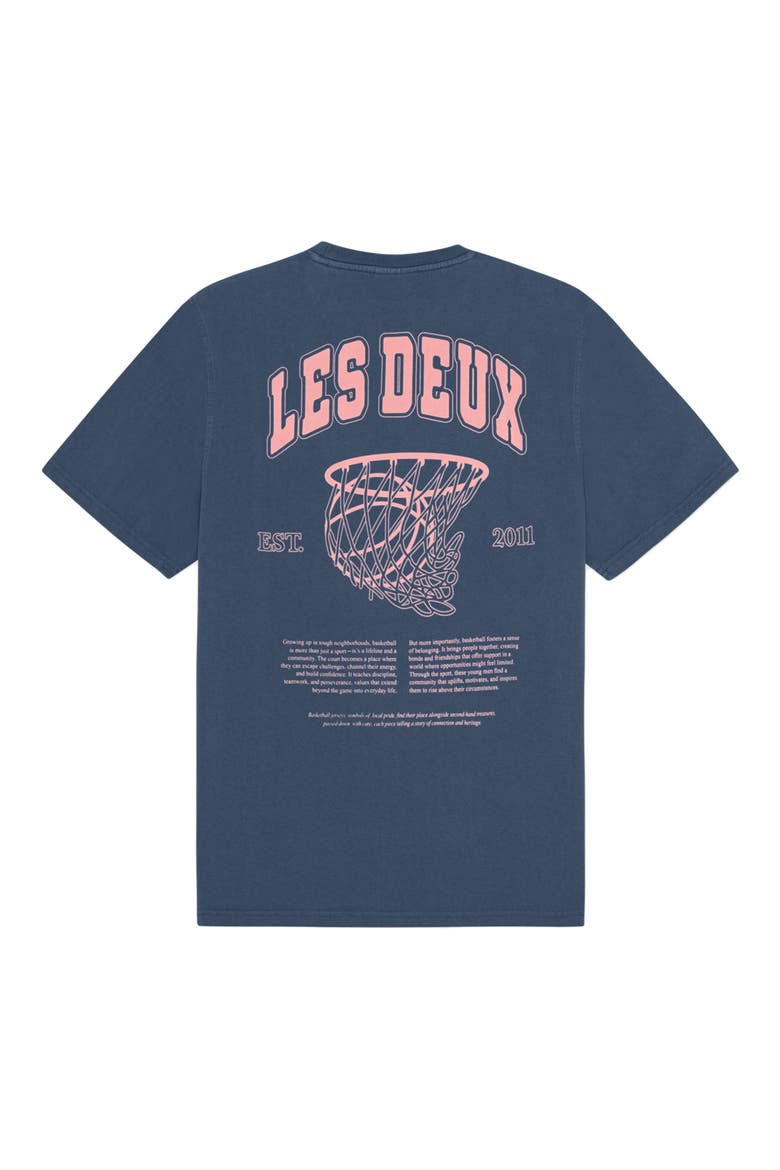 Brady Hoop Graphic T-Shirt, Alternate, color, DARK DENIM BLUE