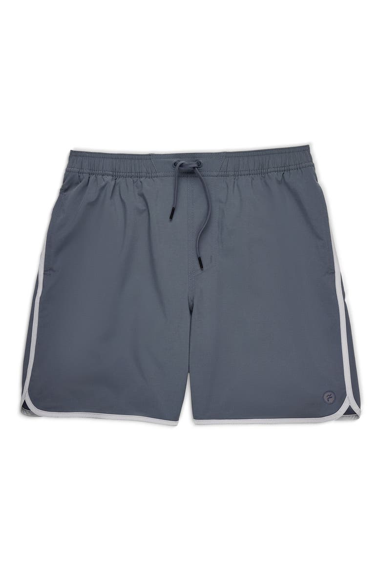 Downshore Swim Trunks, Alternate, color, STORM CLOUD