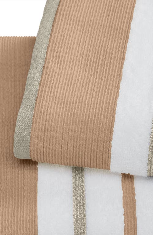 Woven & Weft Cotton Textured Stripe 6-piece Towel Set
