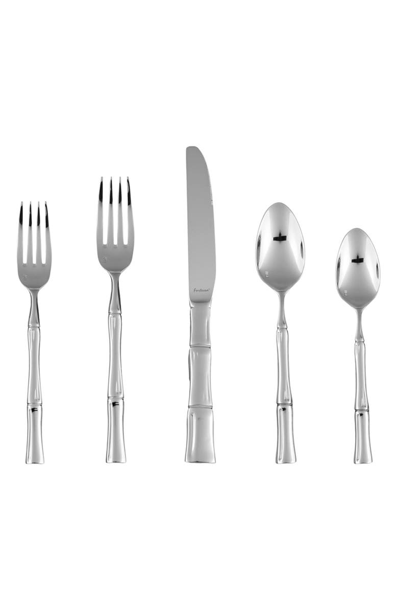Fortessa Royal Pacific 5-Piece Place Setting, Main, color, Silver