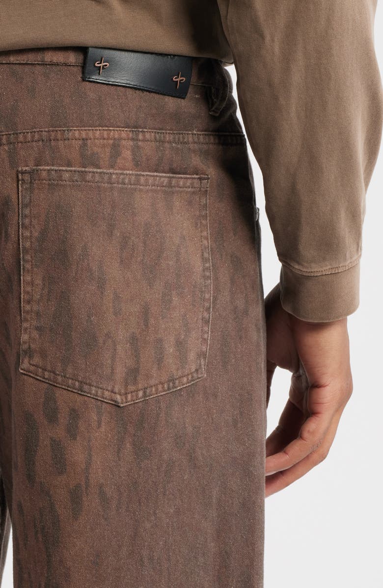 SANTO STUDIO Uno Preda Jeans, Alternate, color, Brown