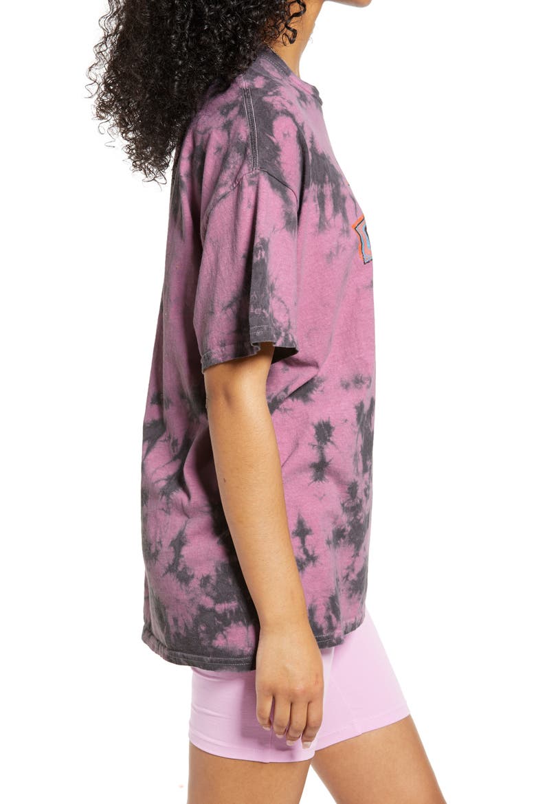 Eagles Tie Dye Dad Graphic Tee, Alternate, color, TIE DYE