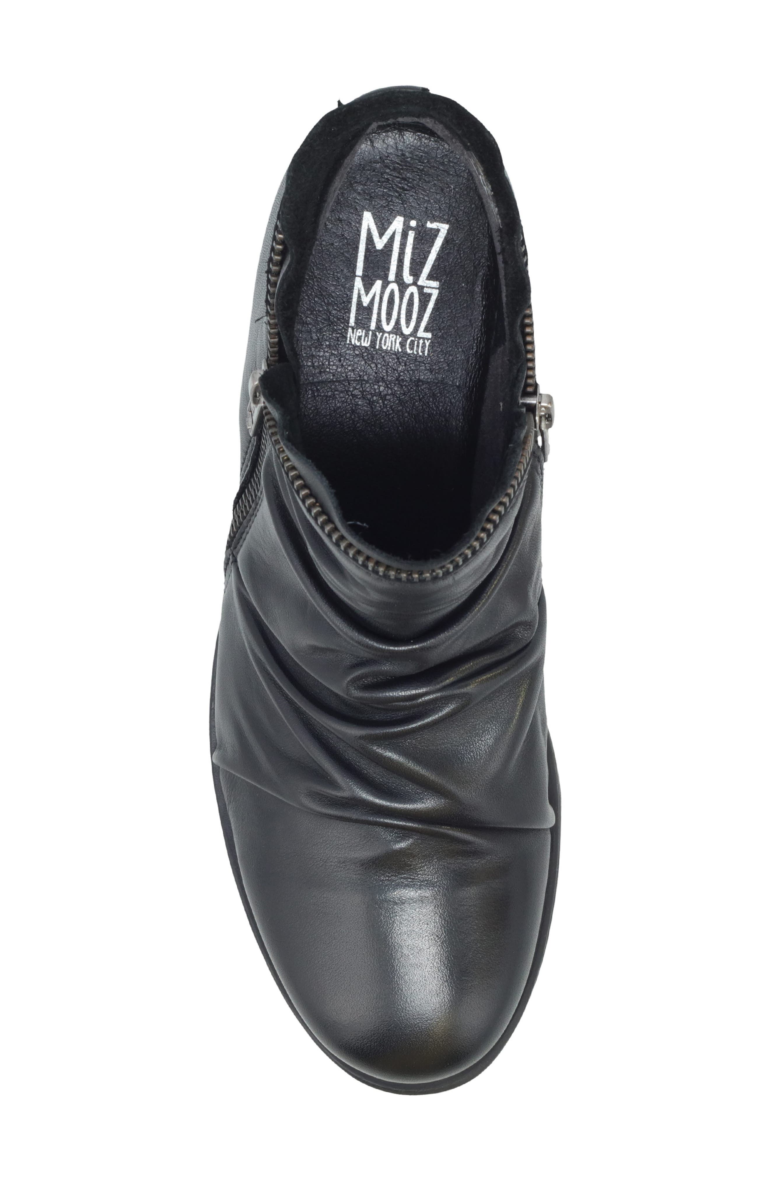 Miz Mooz 'Luna' Ankle Boot, Alternate, color, Black