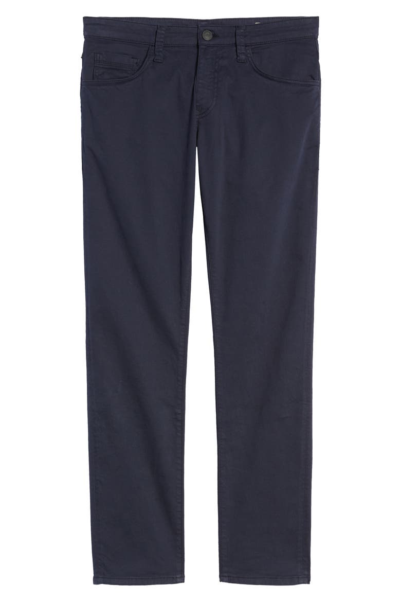 Jake Skinny Fit Twill Pants, Alternate, color, DARK NAVY TWILL