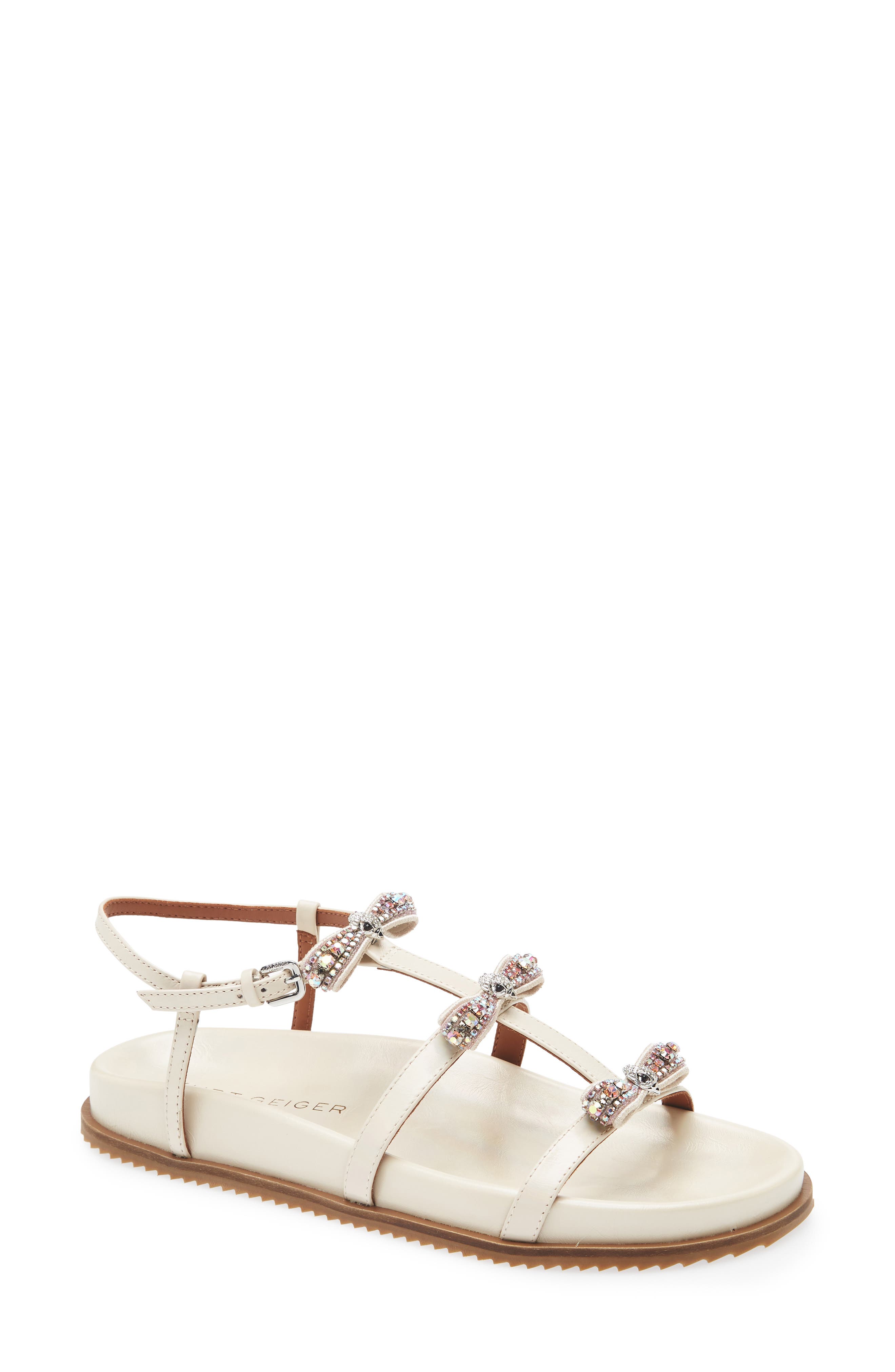 Kurt Geiger London Pierra Bow Gladiator Sandal, Main, color, 
