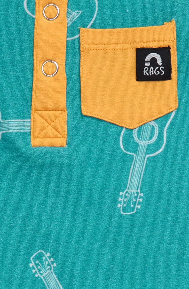 RAGS TO RACHES RAGS Henley Tank Romper Romper, Alternate, color, 