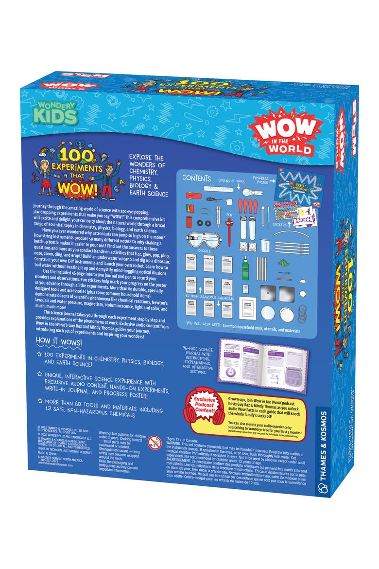 Wow in the World: 100 Experiments That Wow! Kit, Alternate, color, ASST