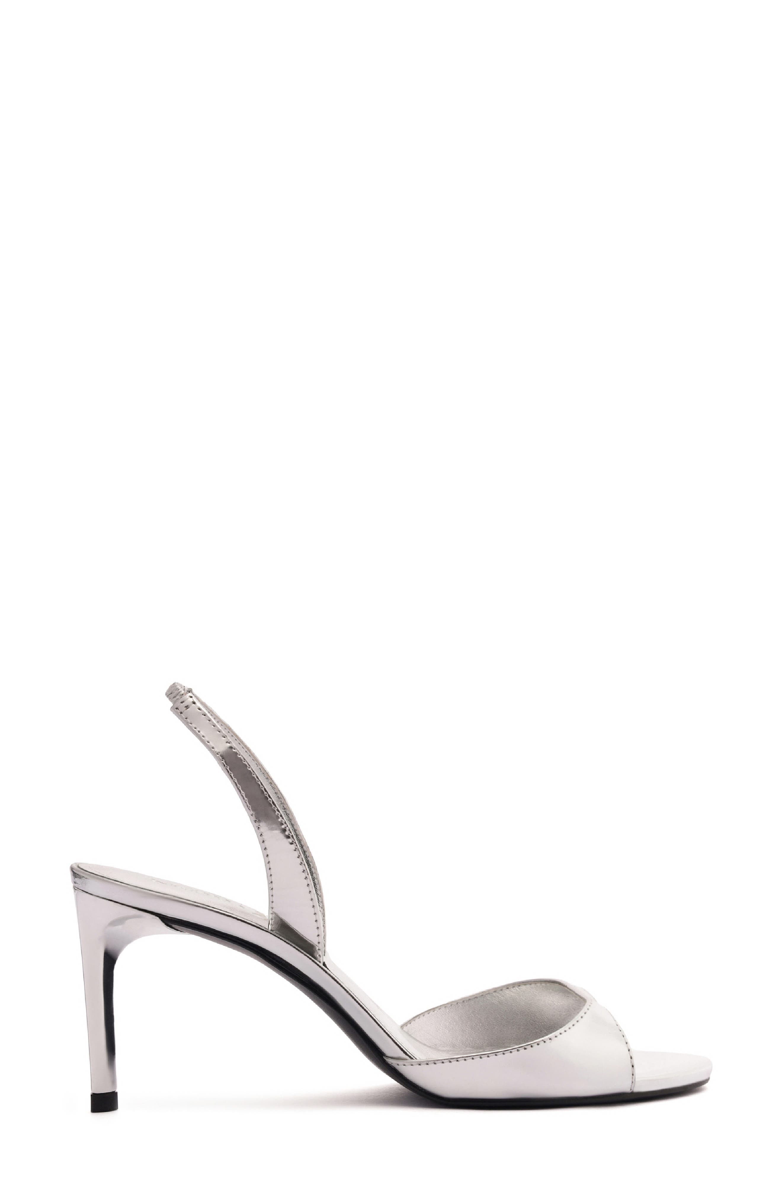 Scarlett Mid Slingback Sandal, Alternate, color, PRATA