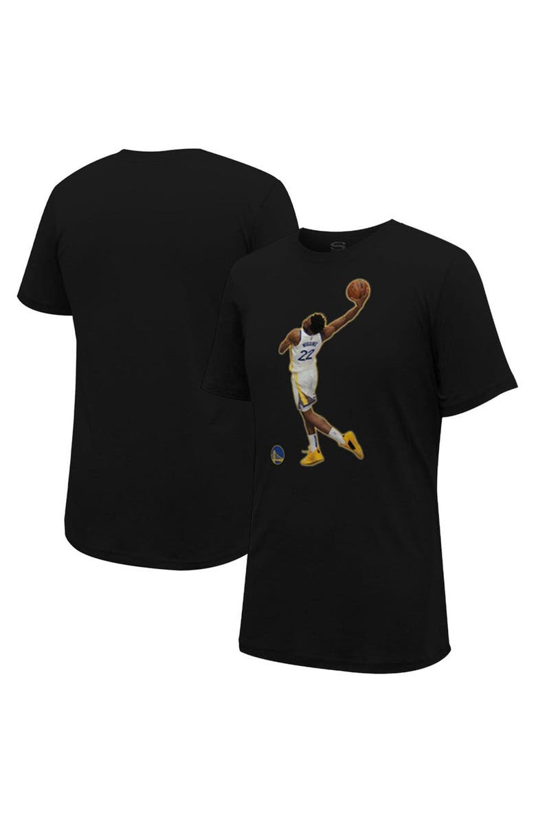 Stadium Essentials Unisex Stadium Essentials Andrew Wiggins Black Golden State Warriors Bobblehead Night T-Shirt, Main, color, Black