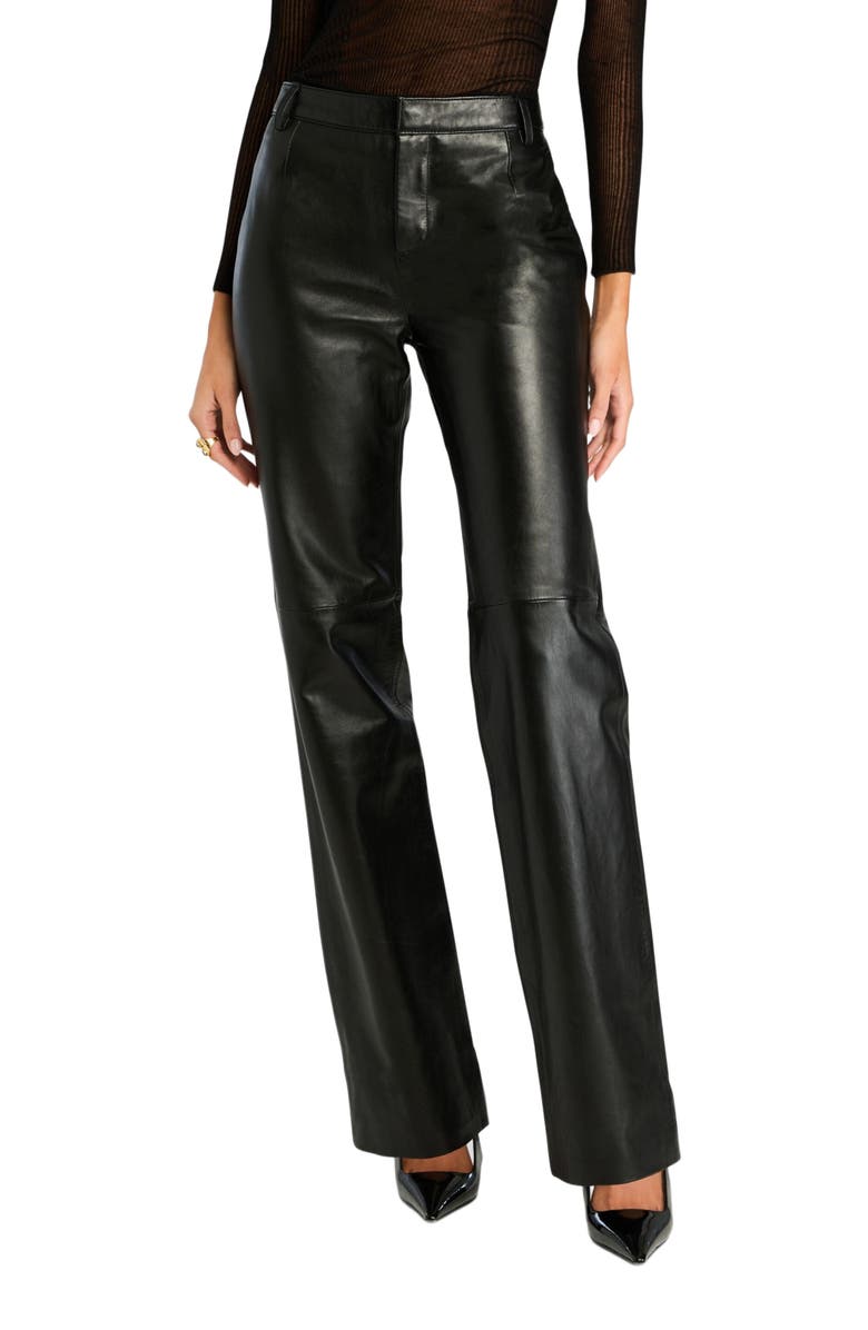 Retrofête Adelina Leather Pant, Alternate, color,