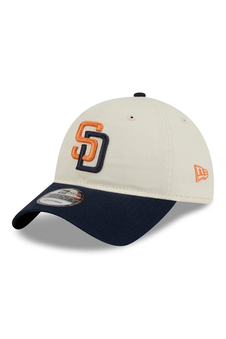Men's New Era Cream/Obsidian San Diego Padres 2026 City Connect 9TWENTY Adjustable Hat, Main, color, Cream