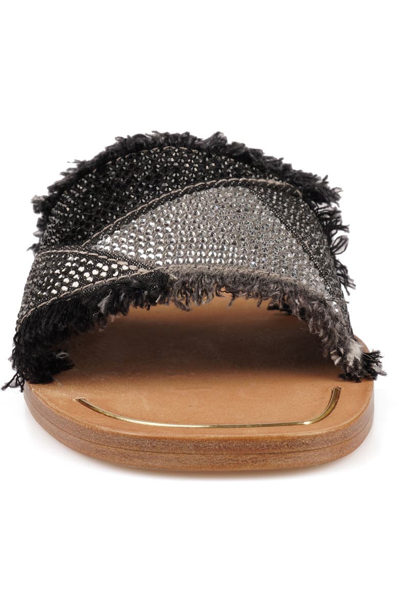 ZIGI Tamy Rhinestone Slide Sandal, Alternate, color,