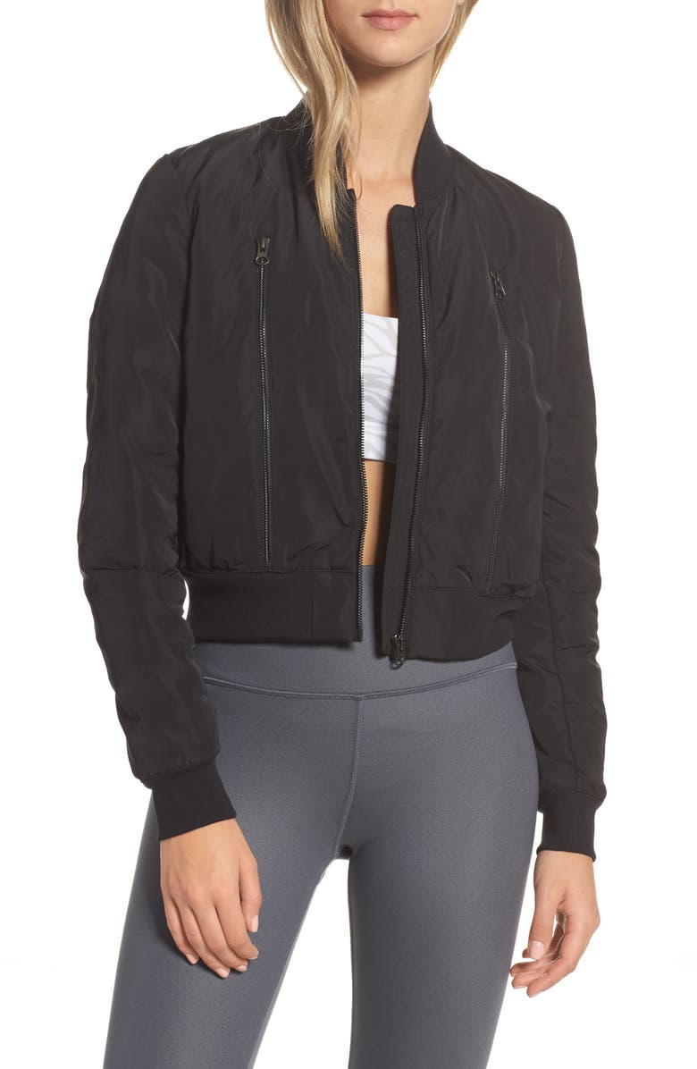 Alo Off Duty Bomber Jacket, Main, color,