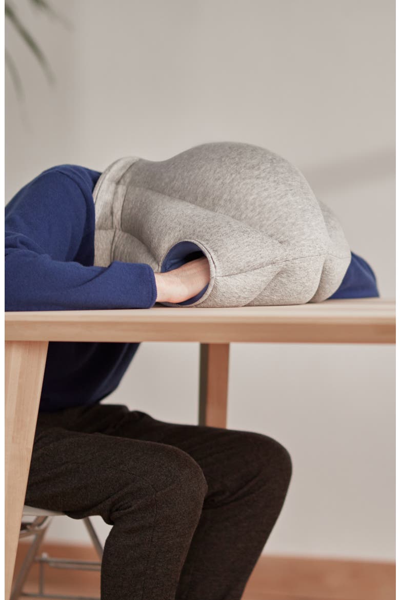 OSTRICHPILLOW® Original Napping Pillow, Alternate, color, SLEEPY BLUE
