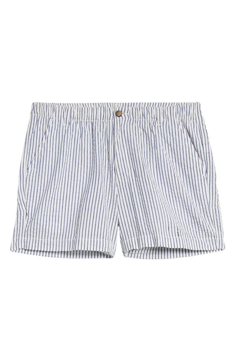 Vintage 1946 Snappers Seersucker Shorts, Alternate, color, 