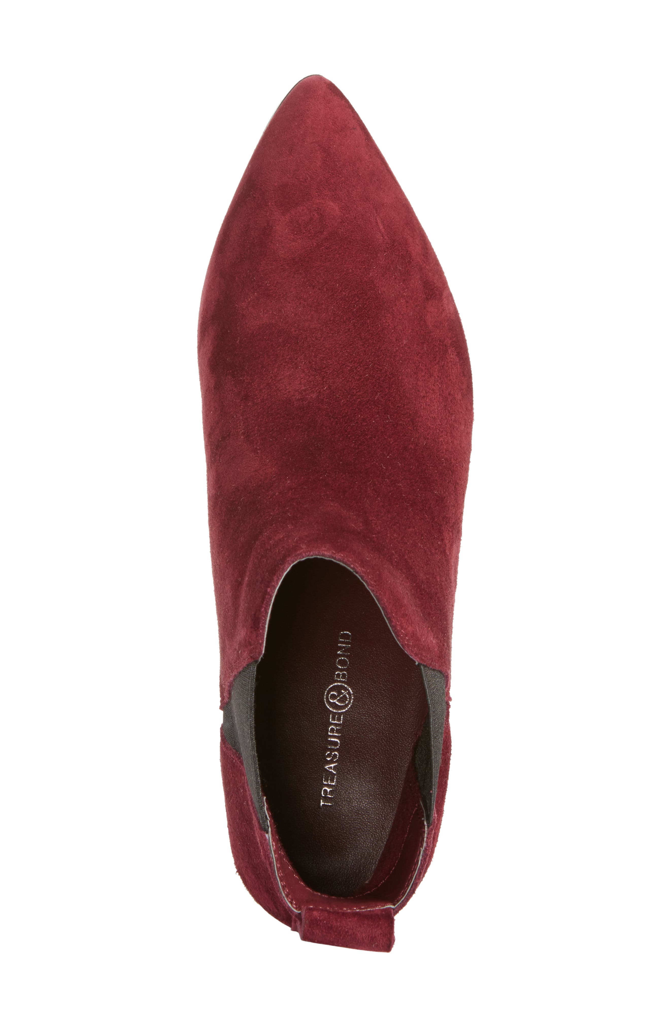 Easton Chelsea Bootie, Alternate, color, BURGUNDY KIDSUEDE