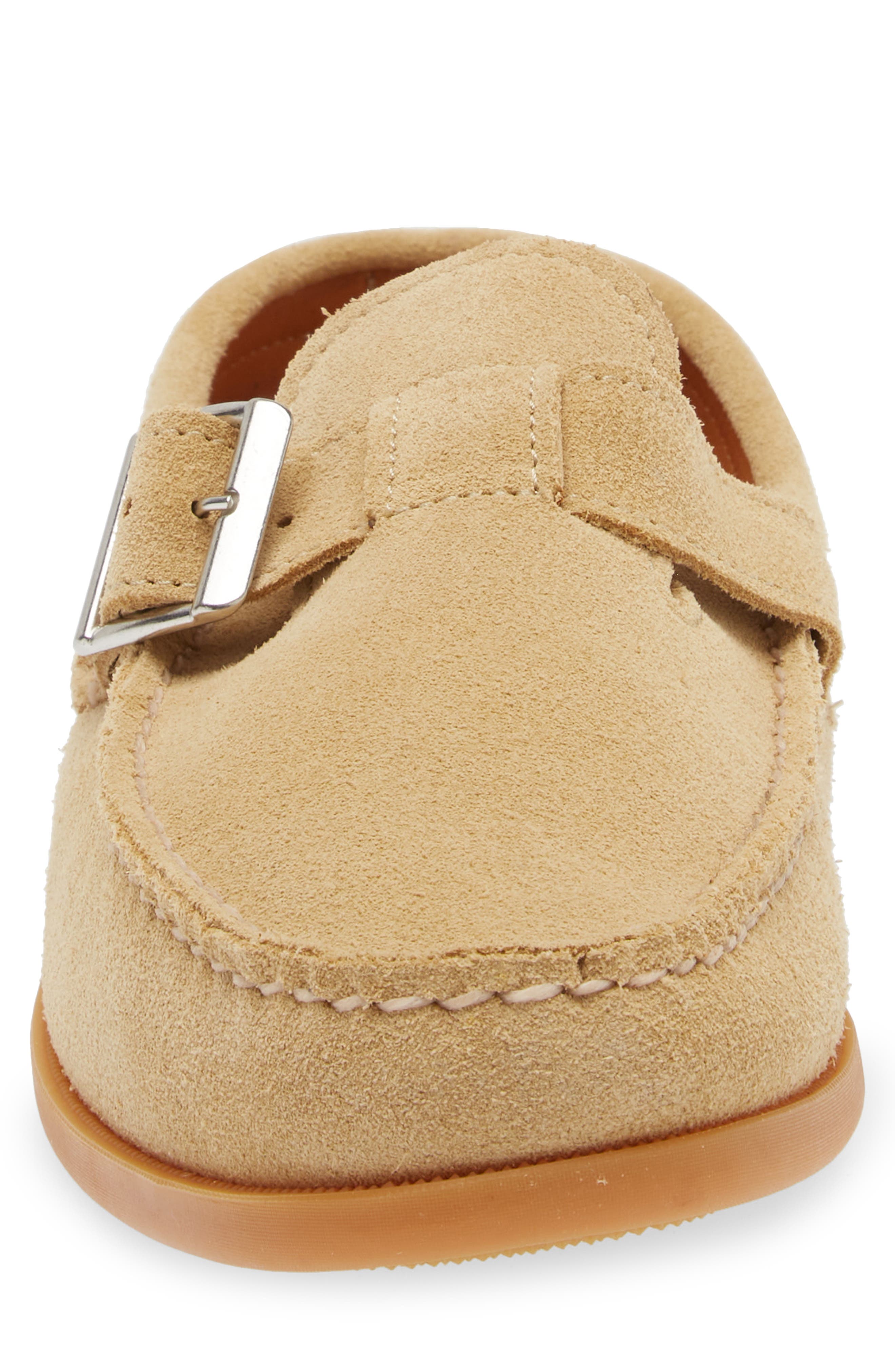 Buckle Slip-On Loafer, Alternate, color, SAND