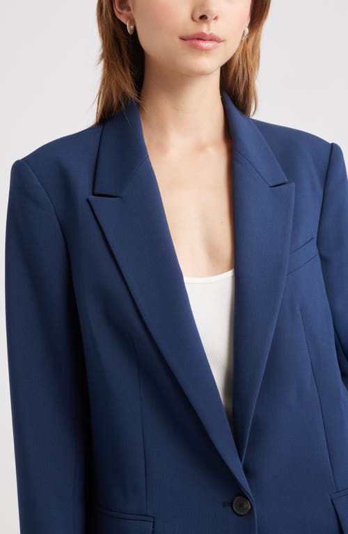Open Edit The Icon Relaxed Blazer In Blue
