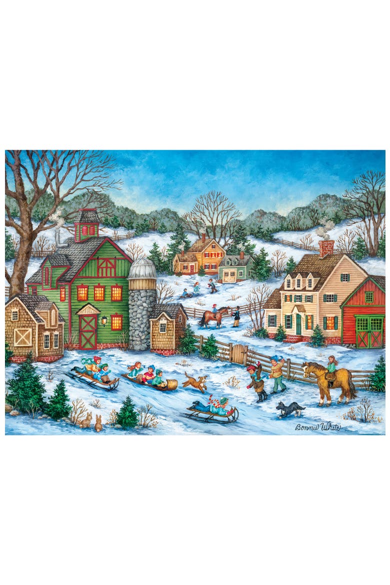Snowball Ambush 500 Piece Jigsaw Puzzle, Alternate, color, Multicolor