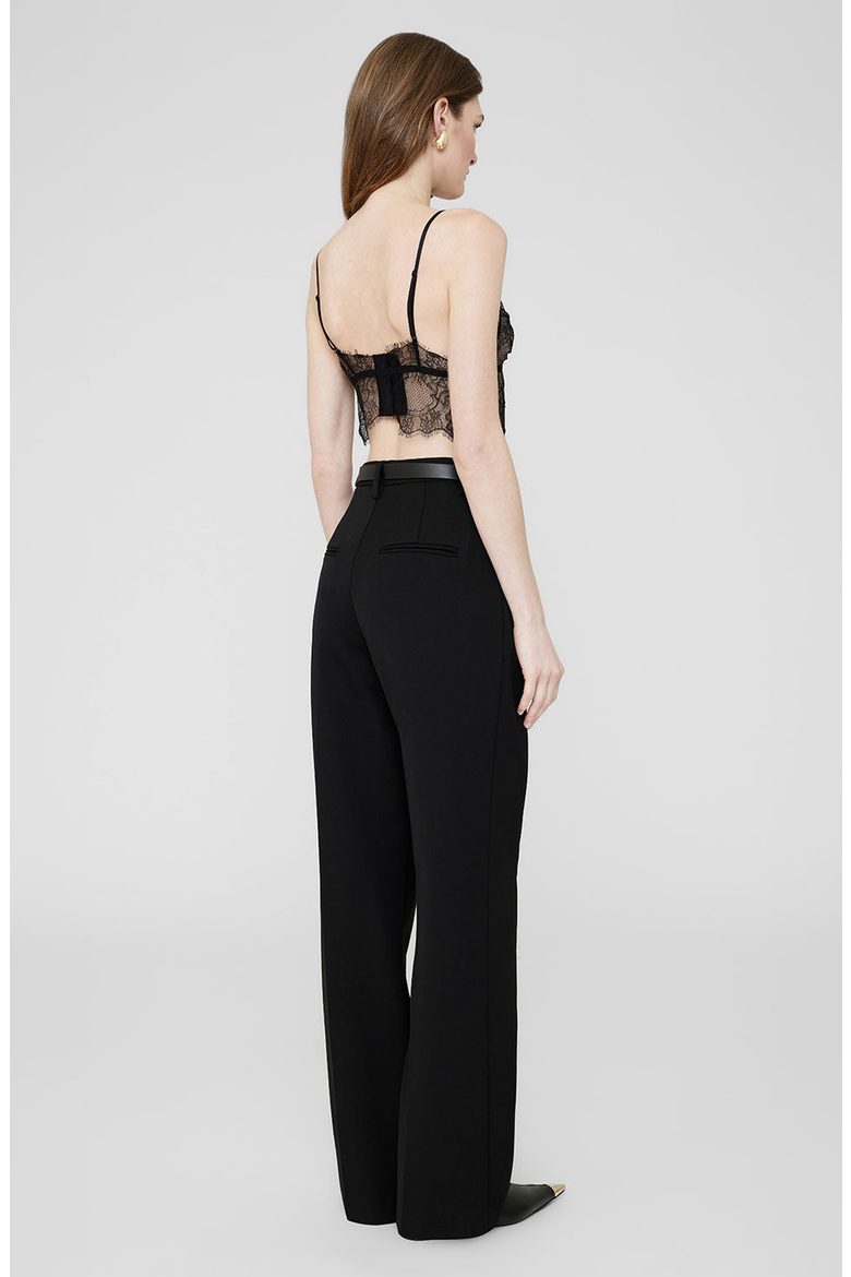 Lace Bralette, Alternate, color, Black