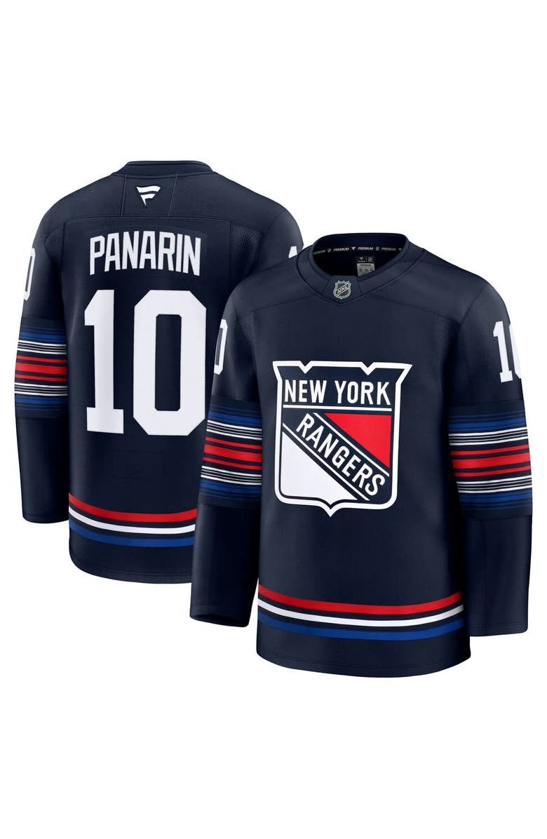 FANATICS Men's Fanatics Artemi Panarin Navy New York Rangers Alternate Premium Jersey, Main, color, 