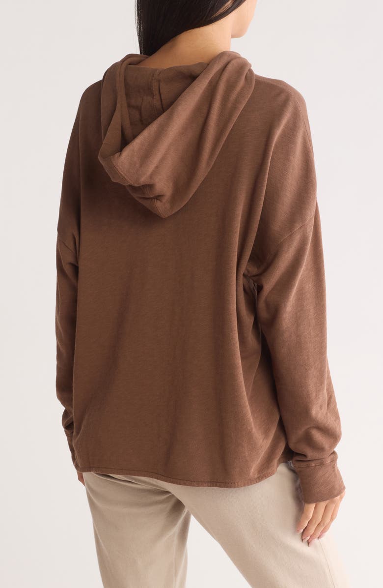 James Perse French Terry Hoodie, Alternate, color,