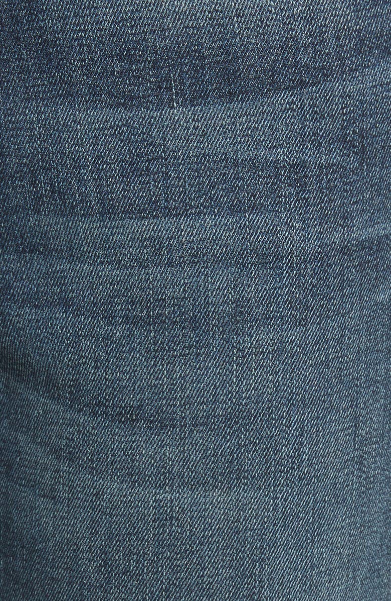 FRAME Le High Slit Ankle Skinny Jeans, Alternate, color, 