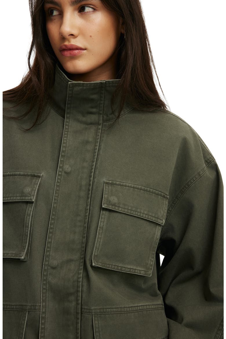 Women's Eavis Parka Jacket, Alternate, color, Washed Green