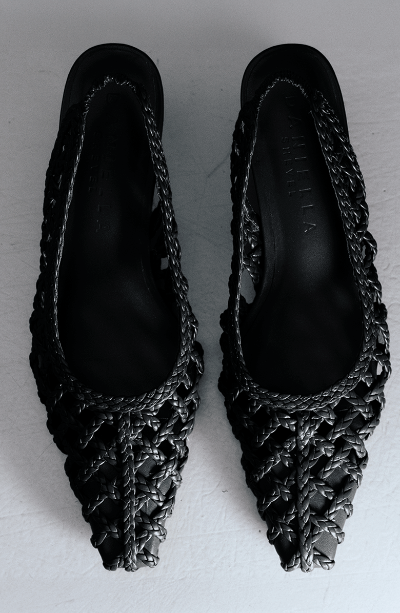 Daniella Shevel Cora Sandal, Alternate, color, Black