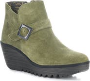 Fly London Yort Wedge Bootie